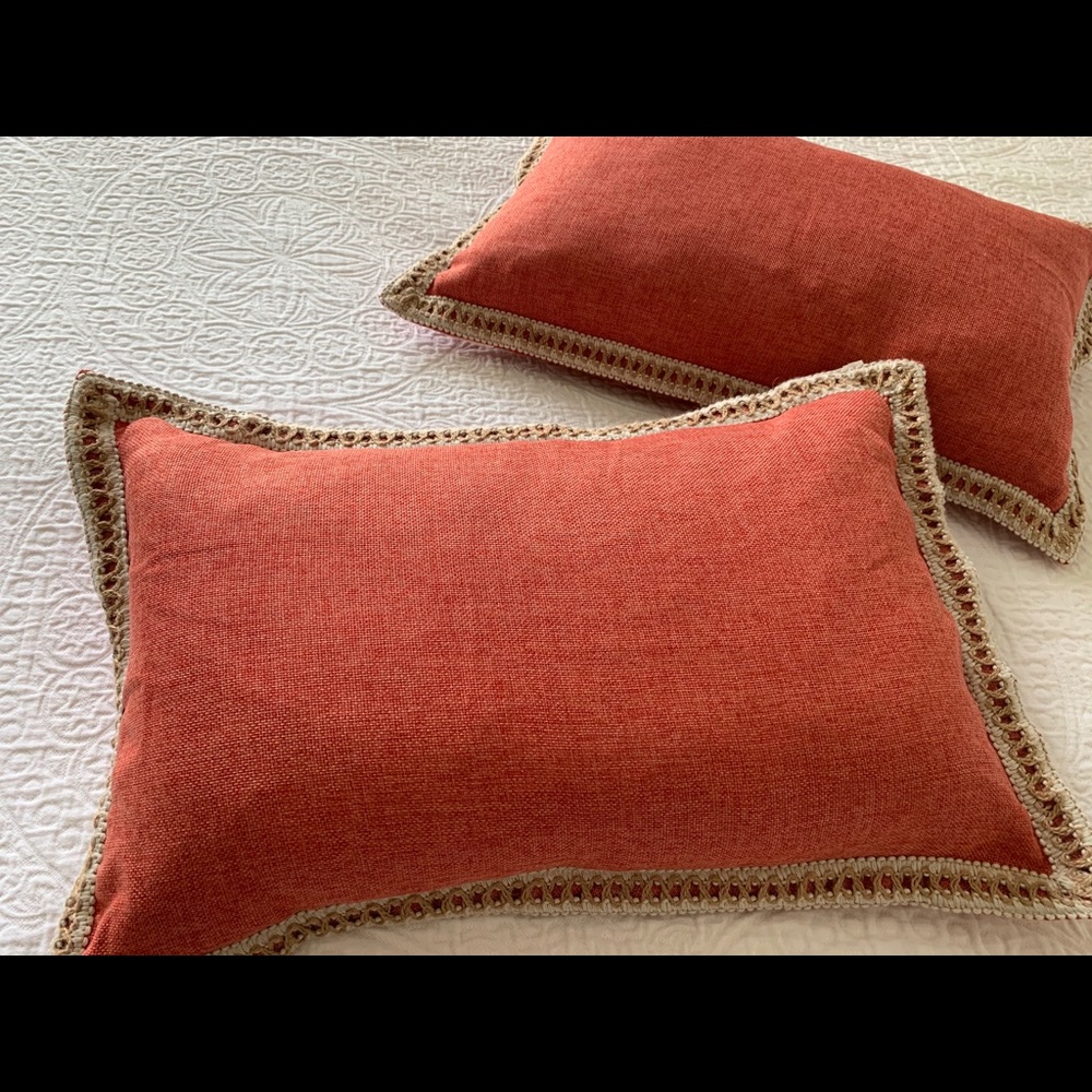 Coral World Market Accent Pillow ONLY 1